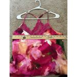 Lilac + London Pink Floral Satin & Lace Sexy Lingerie Chemise Top Size Small Photo 4