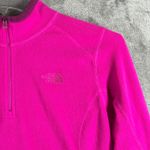 The North Face Fleece Pullover Women M Pink 1/4 Zip Outdoor Hiking Athleisure Photo 5
