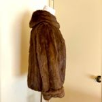 Sable fur coat with a brand new lining size 8 Brown Photo 4
