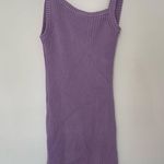 Michael Costello NWT  X Revolve Amari Ribbed dress light purple medium Photo 4