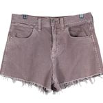 Madewell  x Where I Was From High Rise Jean Shorts Embroidered Heart Size 28 Photo 2