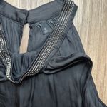 White House | Black Market Y2K Beaded Sleeveless Chiffon Tunic Midi Slip Dress - 6 Photo 5