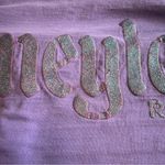 Disney  Spirit Jersey Purple Glitter Disneyland Resort S Flawed Oversized Photo 9