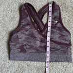 Gymshark Adapt Purple (Wine) Camo Medium Support Sports Bra Photo 4