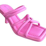 Sam Edelman Circus Sandals Womens Size 5 Pink Savanna Strappy Barbie Heels Photo 0