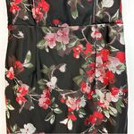 LPA Zelmira Floral Sleeveless Peplum Midi Flounce Dress Size Small Photo 5