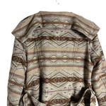 Anthropologie  Daughters of the Liberation Southwestern Aztec Belted Pea Coat M Photo 7