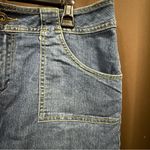 st. john's bay  Stretch Denim Skirt, w/Shorts Underneath, Size 12 Photo 2