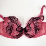 Agent Provocateur Yara pink lace underwire bra 36C Size undefined Photo 1
