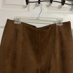 Rafaella  Tan Suede Skirt Photo 5