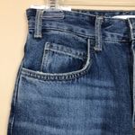 ZARA NWT Women's The High Rise Straight Medium Wash Blue Denim Jeans Photo 3