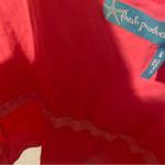 Fresh Produce  Vibrant Pink Barbie Pink Tank Top Built in Bra Size Large Neon Photo 2