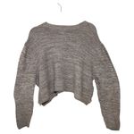 Cotton On  Gray Cropped Oversized Knit Sweater Boxy Slouchy Large Photo 1