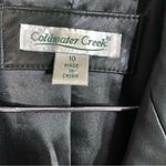 Coldwater Creek Green Leather Jacket Photo 3