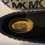 Michael Kors Michael  Keaton Slip On Signature Logo Sneakers Navy Blue White 6.5 Photo 8