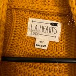 LA Hearts Yellow Knitted Cardigan Photo 7