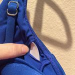 Xhilaration New Blue Sparkly Bikini Top Size Large Rave Top NWT Photo 10