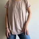 Lululemon Tan Striped  Shirt Photo 6