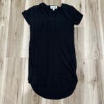 Anthropologie Cloth and Stone Black Tee Shirt Dress Women’s XS Photo 1