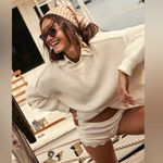 Free People  Easy Street Crop Pullover Size M Photo 0