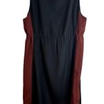 Eddie Bauer Sport Dress Womens Size 10 Quick Dry Navy Maroon Outdoor Photo 3