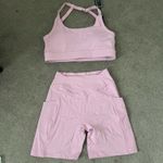 young la pink workout set Photo 4