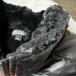 Nicole Miller  Original Black Reversible Faux Fur Puffer Vest Photo 8