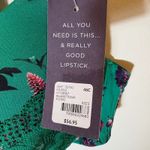 Cacique NWT Seriously Sexy Emerald Floral Boost Plunge Bra 46C Lattice Back Photo 4