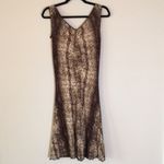 Ideology Sz XS brown & cream dress Photo 3
