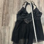 Victoria's Secret  Black Lace Babydoll Photo 13