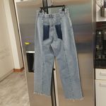 AGOLDE 💕💕 Pieced Angled Jeans ~ Matrix Patchwork 29 NWOT Photo 12