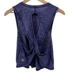 Lululemon  Women‎ 4 Fast As Light Muscle Tank Top Seawheeze Purple Training *READ Photo 2