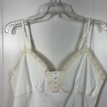 American Eagle Vintage Y2K White Lace Trim Fitted Camisole Top XL Elena Gilbert Photo 1