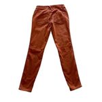 prAna  Rust Skinny Mid-Rise Janessa Pants Cotton Skinny Jeans SZ 4/ 27 #1292 Photo 10