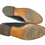 Wathne Black Leather Flats Gold Fishing Gear Medallion Size 36/6 Photo 6