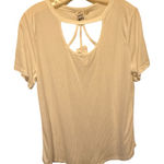 Grace & Emma White Top nwt Size M Photo 0