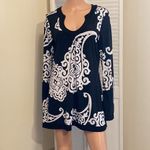 White House | Black Market  Womens size Small long sleeve tunic shift mini dress Photo 1