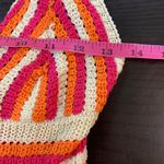 Princess Polly  Pareem Mini Dress US 4‎ Crochet Stripe Sexy Cottagecore Knitwear Photo 8