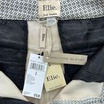 Elie Tahari Crop Ponte Pant Womens Size 2 Cream Black Academia Business Preppy Photo 5