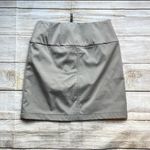 ZARA Charcoal Gray Technical Mini High Waisted Skirt Photo 4