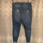 Wax Jean Women's Light Blue‎ Ripped Skinny Jeans Blue Size 16 Photo 3