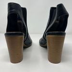 Charlotte Russe Faux Leather Peep Toe Heel Ankle Boots Size 9 Photo 4