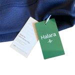 Halara  NWT Oversized Navy Fleece Crewneck Sweatshirt XL Athleisure Cozy Photo 2