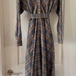 795 Grammar Flannel Feminine Dress Photo 0