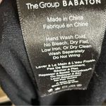 Babaton Aritzia‎  Friedan Jersey Wrap Dress Black Size Medium Office Career Wear Photo 5