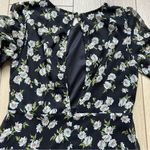 Emory park ASOS  Dark Ditzy Floral Print Maxi Dress Size Large Long Sleeve Photo 12