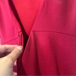 Lulu’s low back dress M elegant classy maxi cocktail red wine 3/4 sleeve lined Size M Photo 7