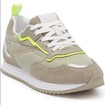 Schutz Penny Neon Trim Sneakers Size 7.5 Photo 2