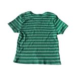 Sesame Street  Oscar Embroidered Baby Tee Striped Juniors XL‎ Retro Woman’s S Photo 1