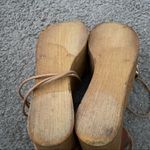 Steve Madden “Bikini” Cork Wedge Platform Wedge Sandals Size 11 Photo 2